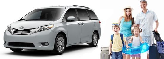 Minivans for Families in our Boston Car Services
